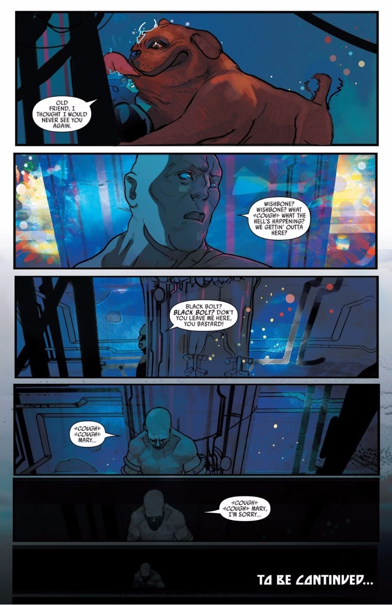 Illustration for article titled The Best Issue of Black Bolt is All About Crusher Creel